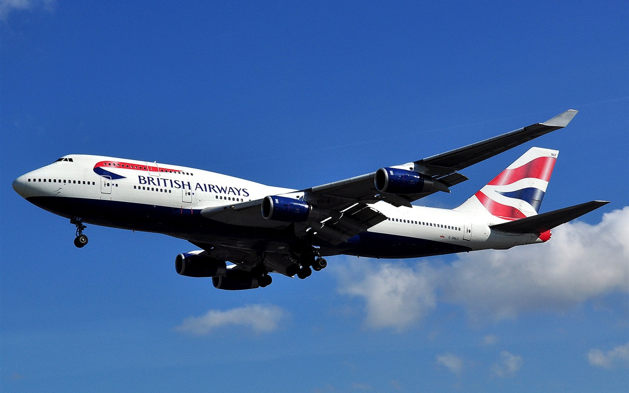 Boeing 747 airliner HD wallpapers #19 - 1280x800
