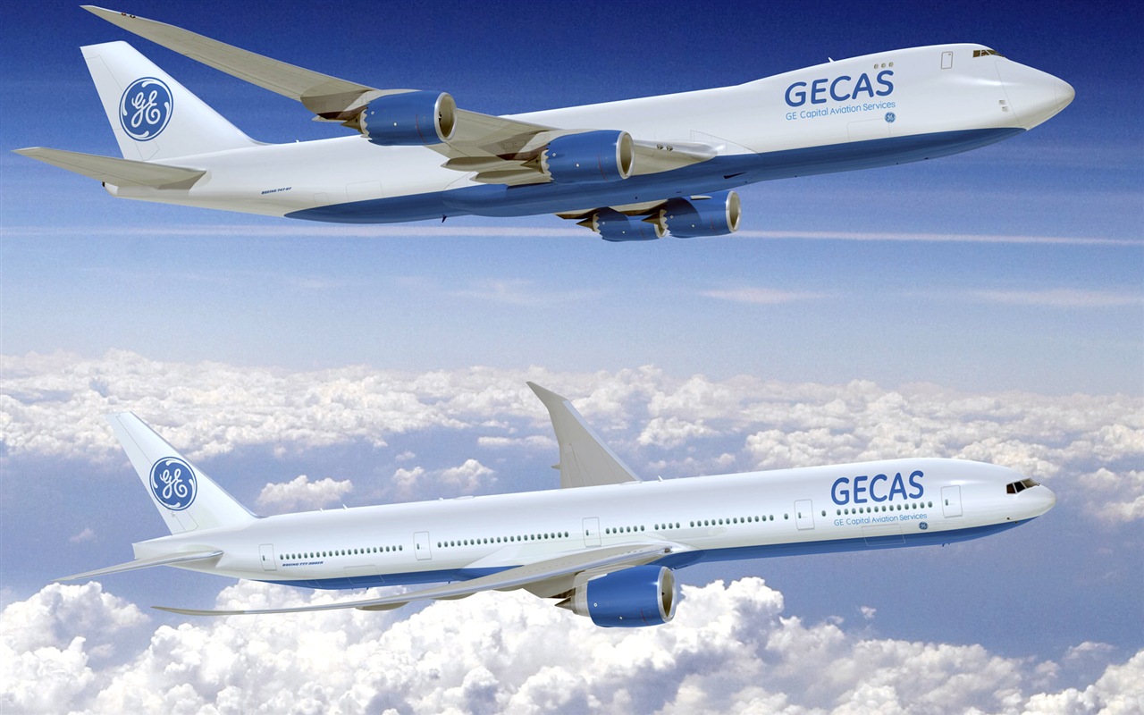 Boeing 747 dopravní letadlo HD tapety na plochu #20 - 1280x800