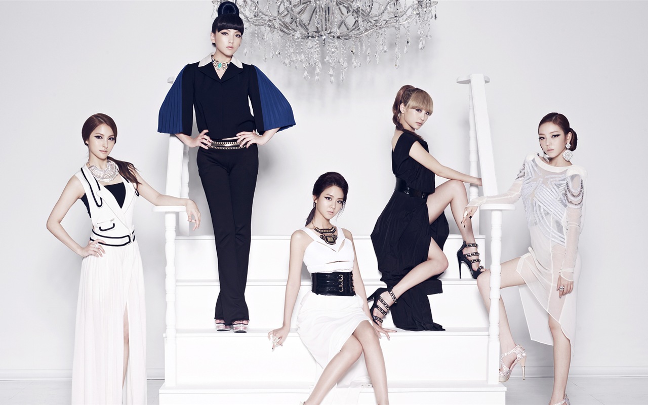 Korean girl music group, KARA HD wallpapers #7 - 1280x800
