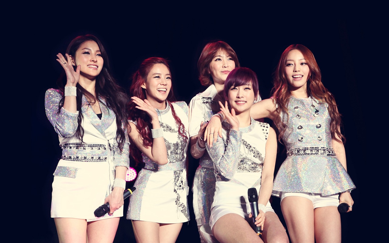 Korean girl music group, KARA HD wallpapers #10 - 1280x800