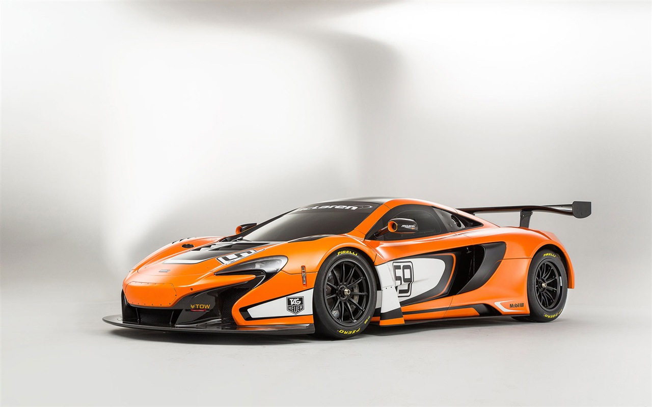 2015邁凱倫650S GT3 超級跑車高清壁紙 #12 - 1280x800