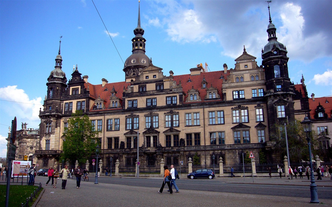 Allemagne Dresde paysage urbain fonds d'écran HD #18 - 1280x800