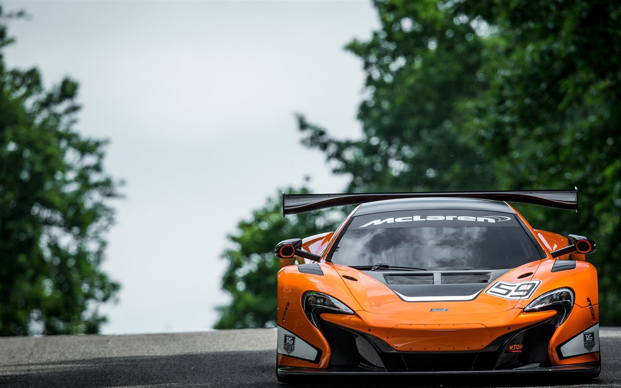 2015 McLaren 650S GT3 superauto HD tapety na plochu #2 - 1280x800