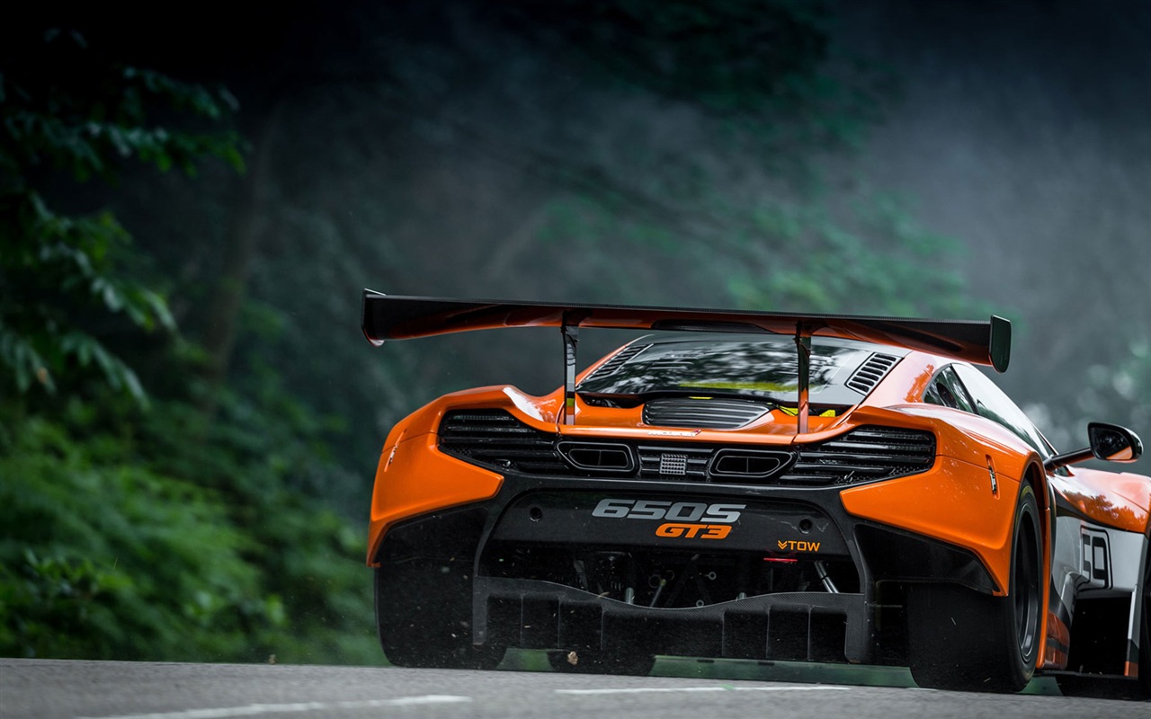 2015迈凯伦650S GT3 超级跑车高清壁纸3 - 1280x800