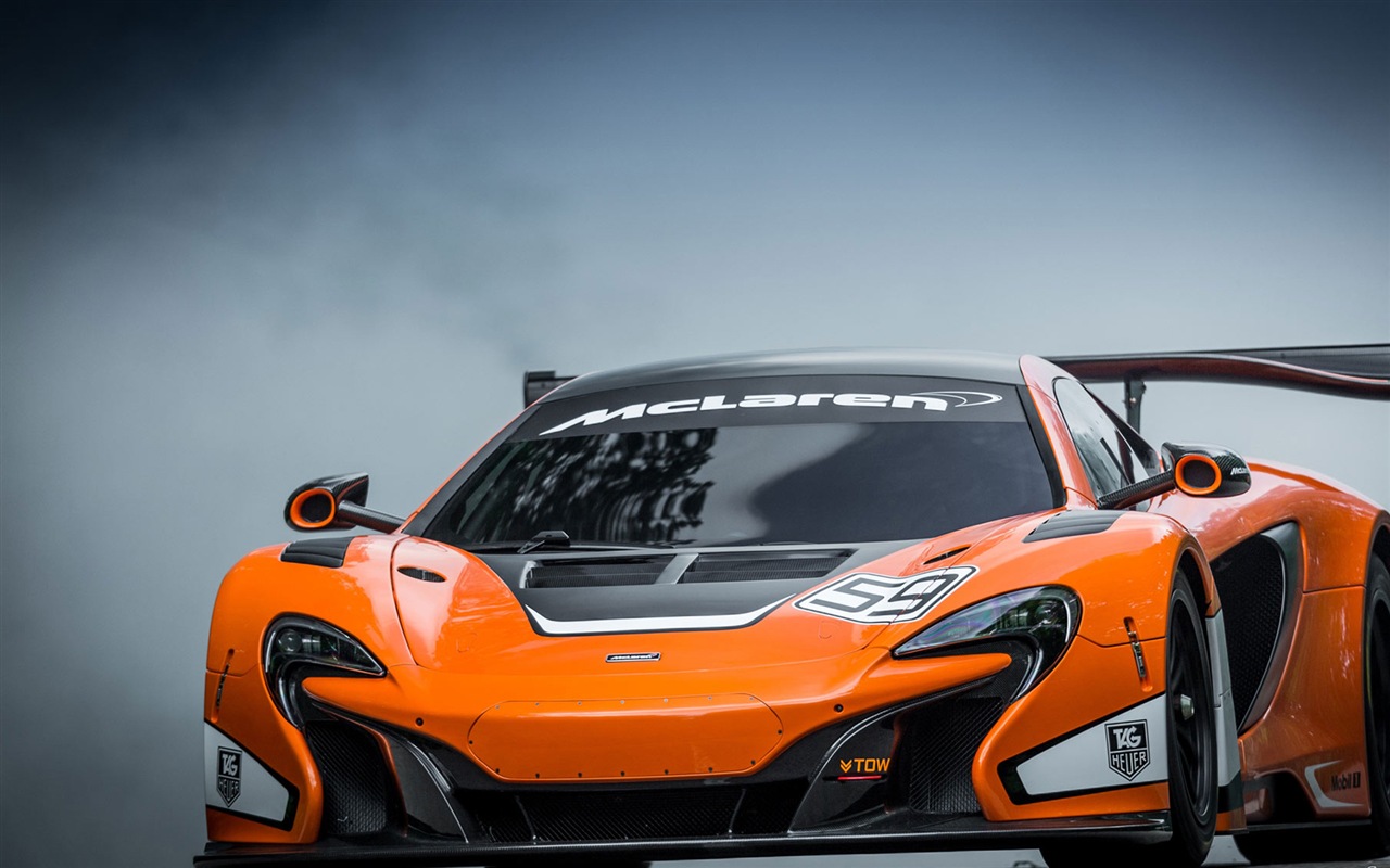 2015邁凱倫650S GT3 超級跑車高清壁紙 #8 - 1280x800