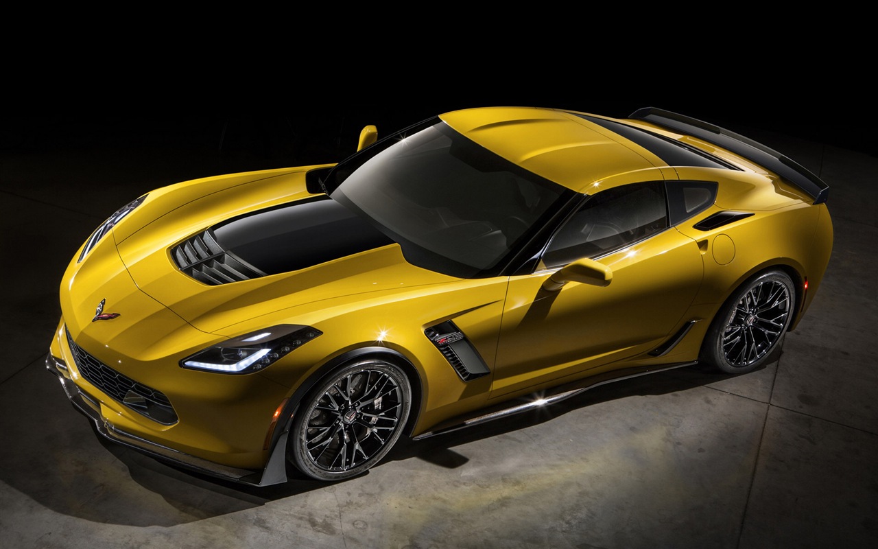 2015年雪佛兰 Corvette Z06跑车高清壁纸1 - 1280x800