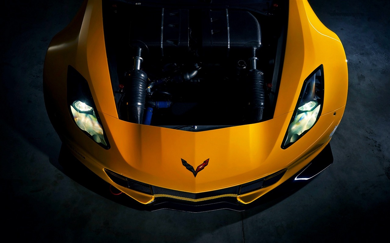 2015年雪佛兰 Corvette Z06跑车高清壁纸2 - 1280x800