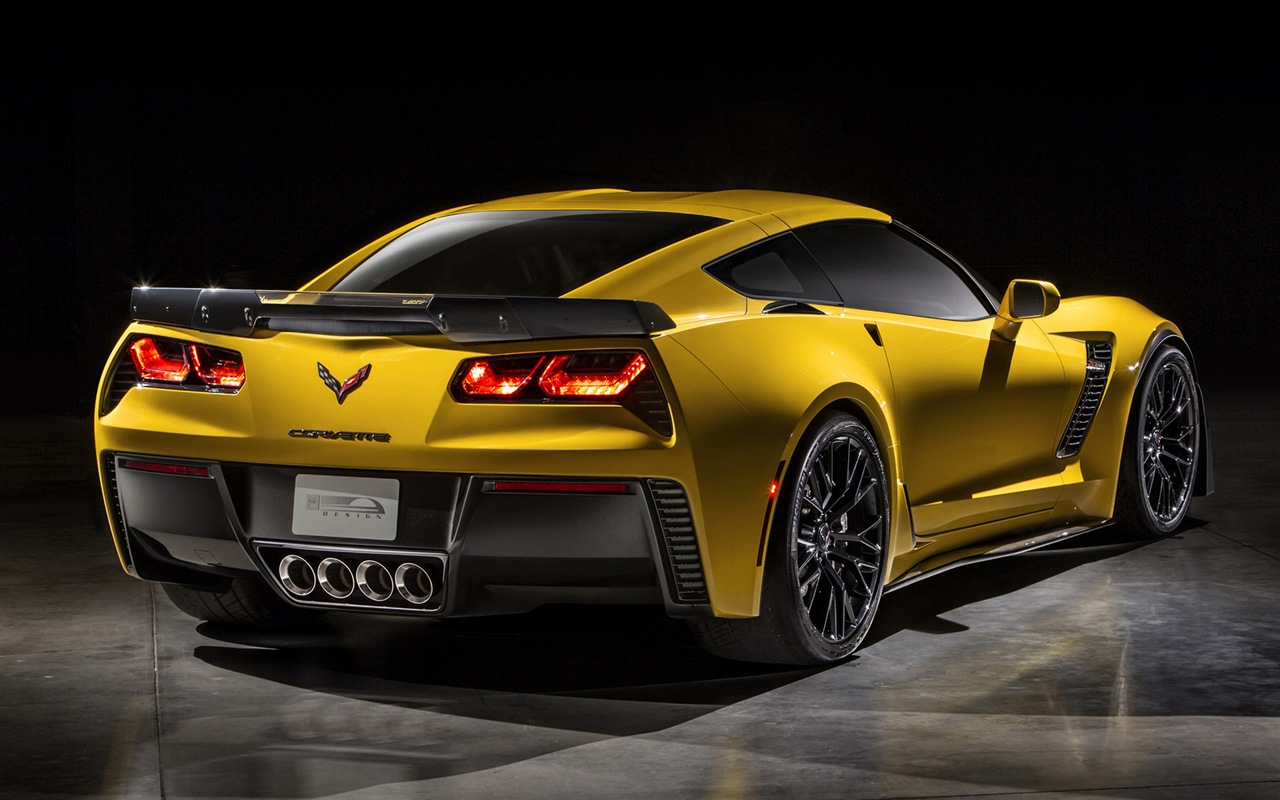 2015年雪佛兰 Corvette Z06跑车高清壁纸5 - 1280x800