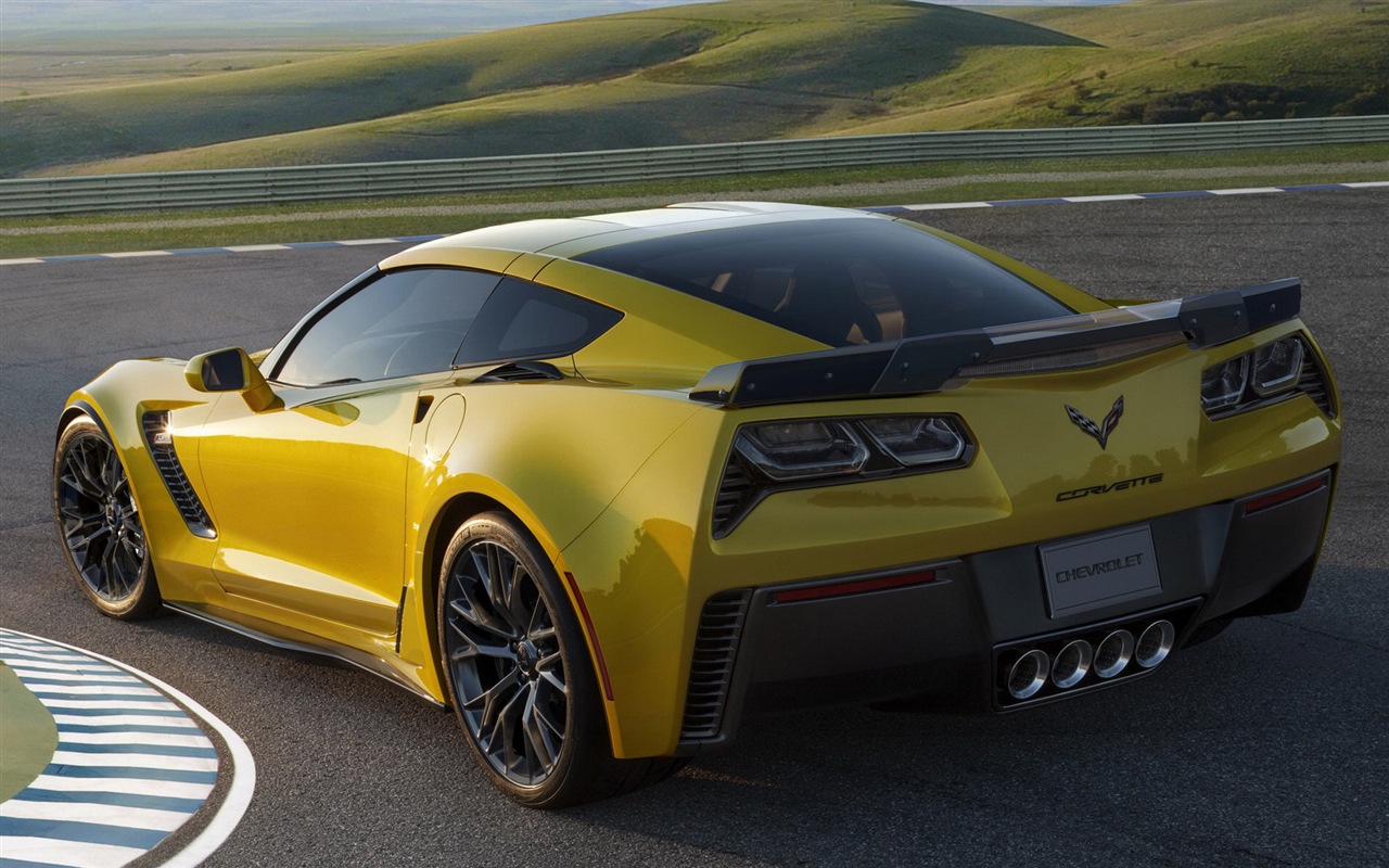 2015年雪佛兰 Corvette Z06跑车高清壁纸6 - 1280x800