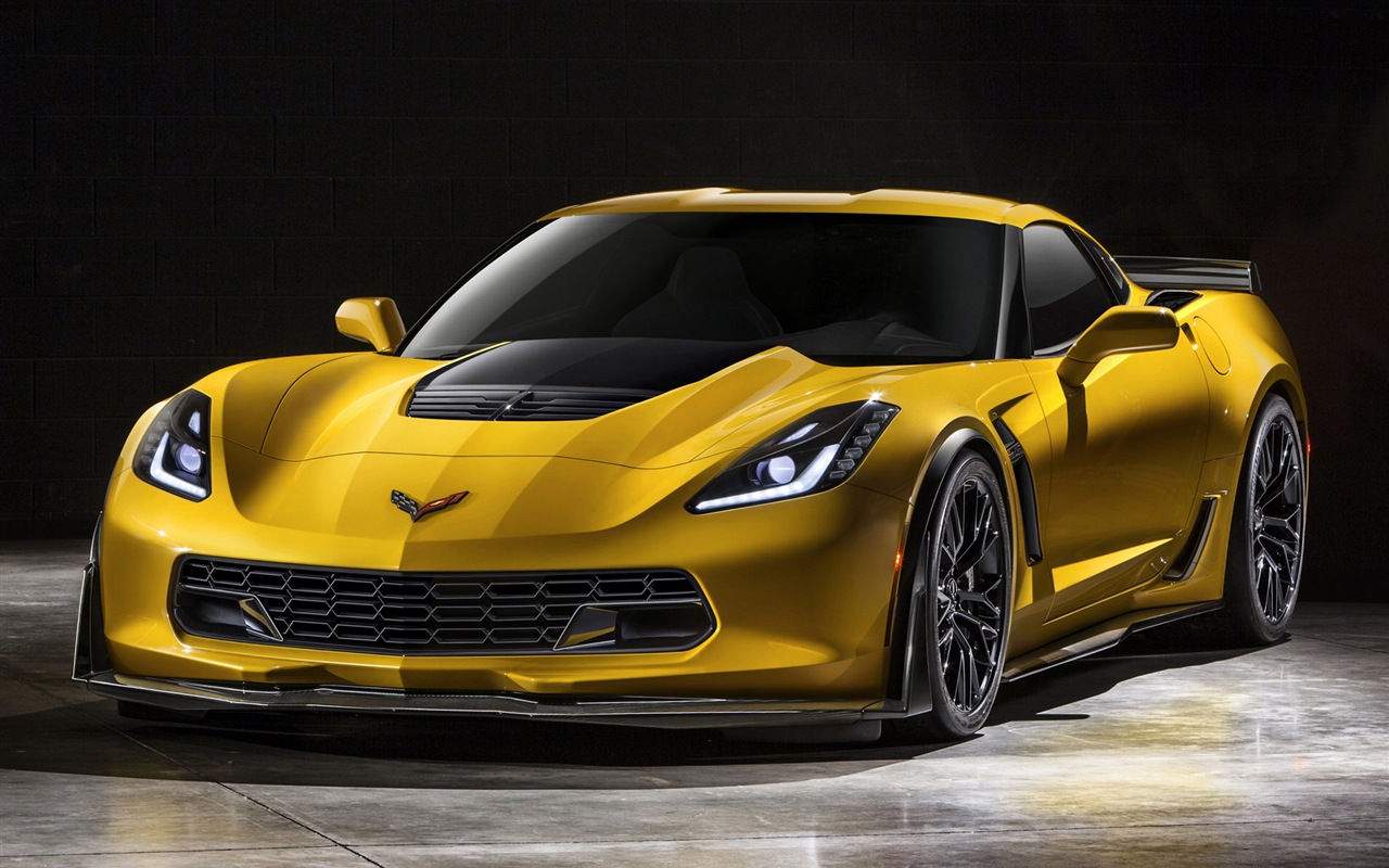 2015年雪佛兰 Corvette Z06跑车高清壁纸7 - 1280x800