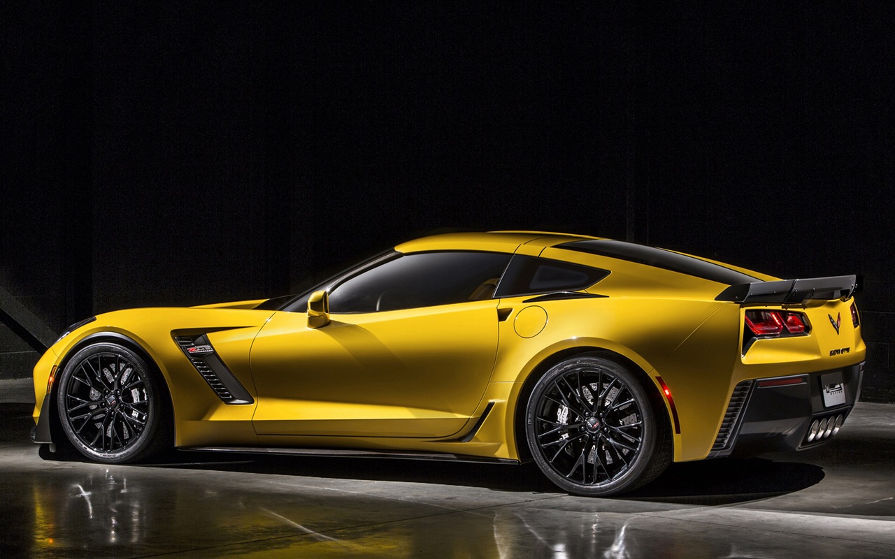 2015年雪佛蘭 Corvette Z06跑車高清壁紙 #8 - 1280x800