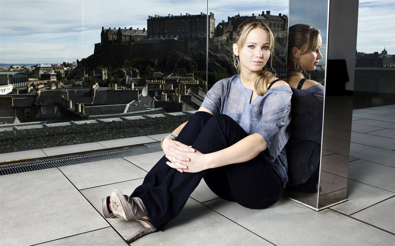 Jennifer Lawrence HD tapety na plochu #6 - 1280x800