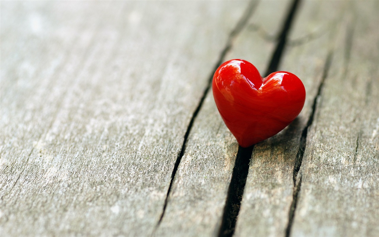 The theme of love, creative heart-shaped HD wallpapers #9 - 1280x800