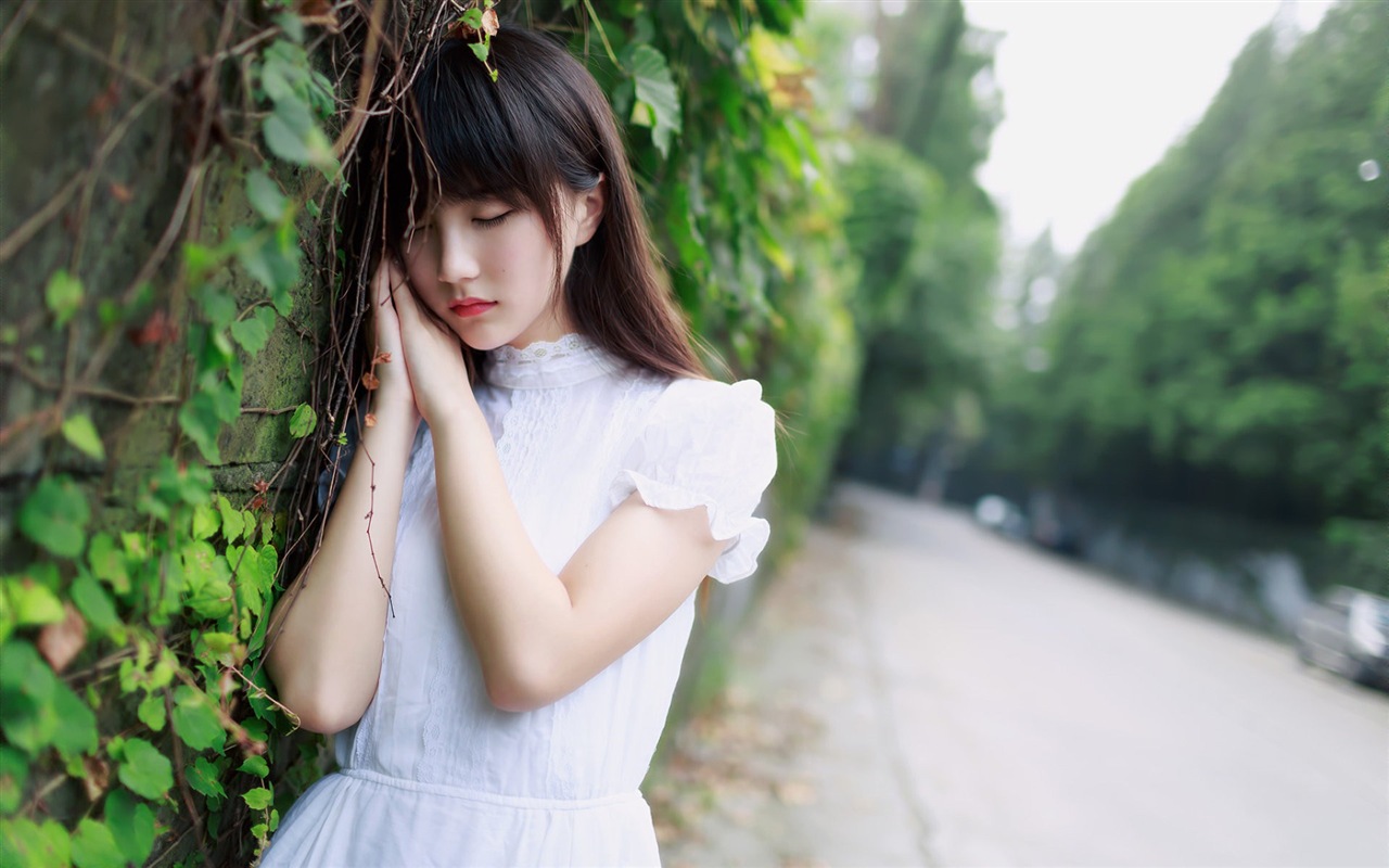Čisté svůdné orientální dívky HD tapety na plochu #3 - 1280x800