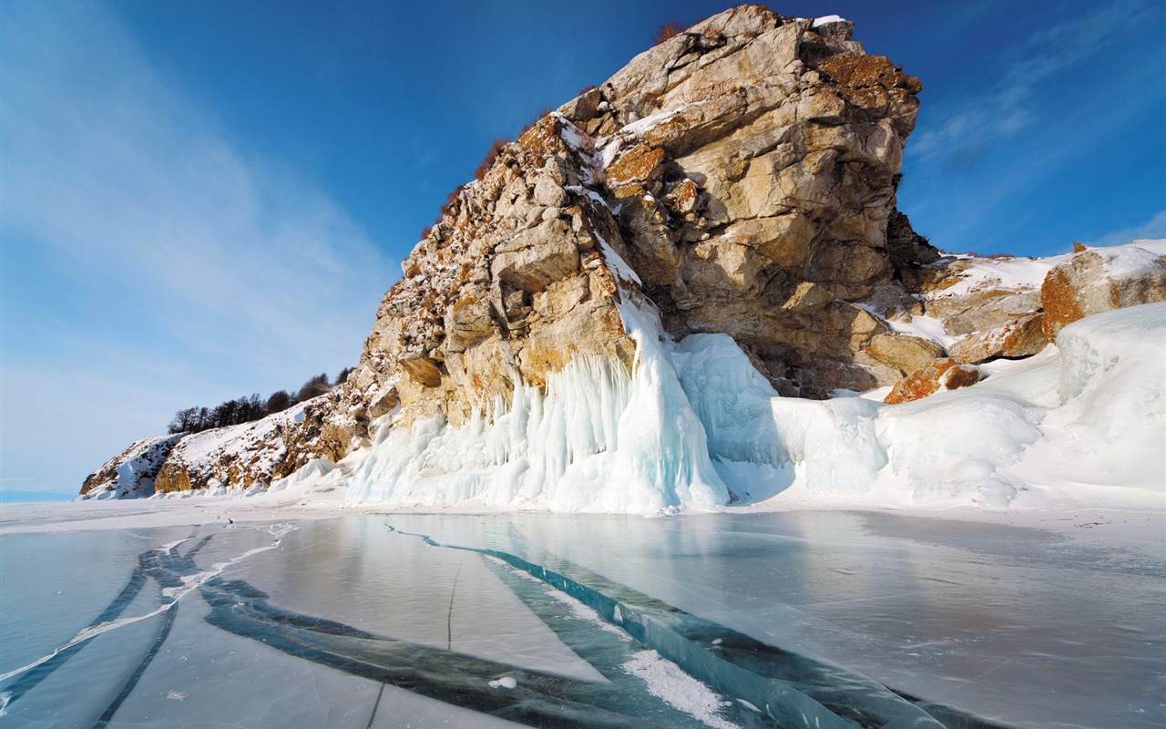 Lago Baikal en Rusia, fondos de pantalla paisaje HD #3 - 1280x800