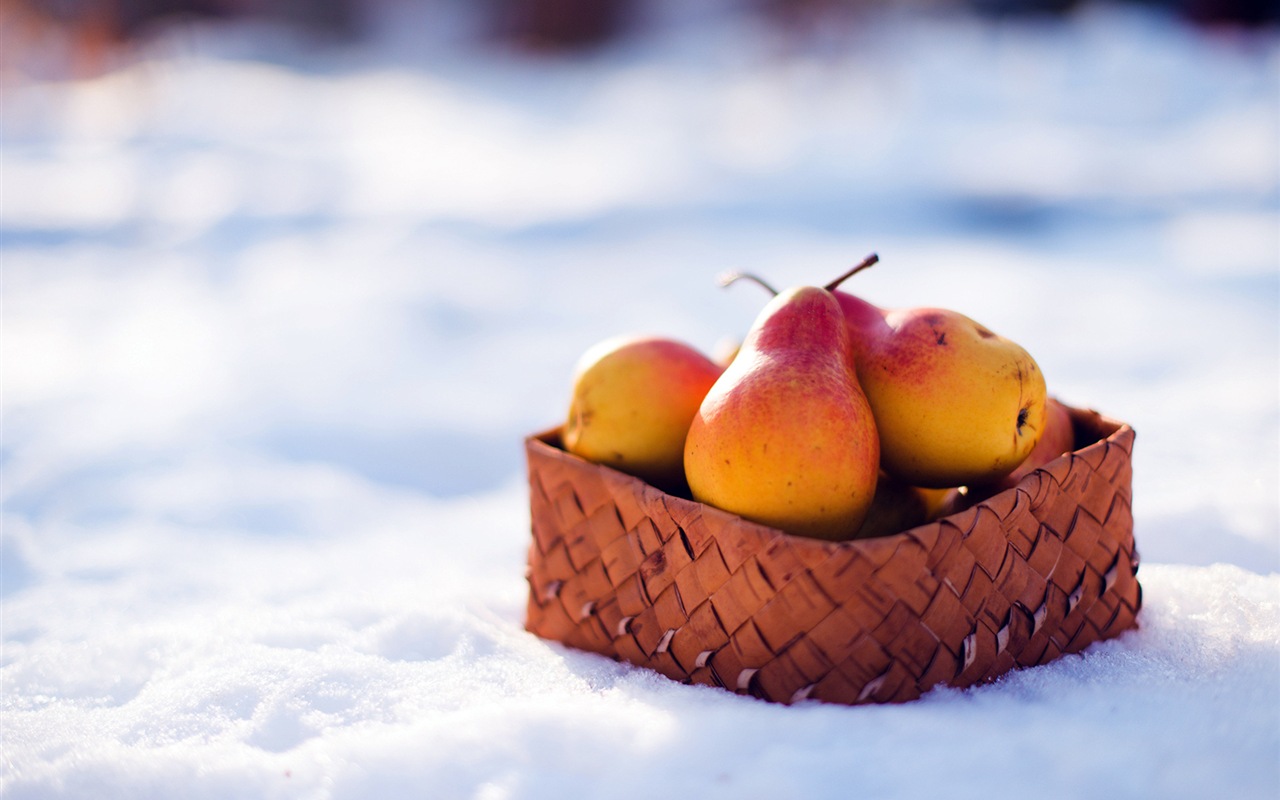 Suculenta fruta, peras fondos de pantalla de alta definición en primer plano #12 - 1280x800