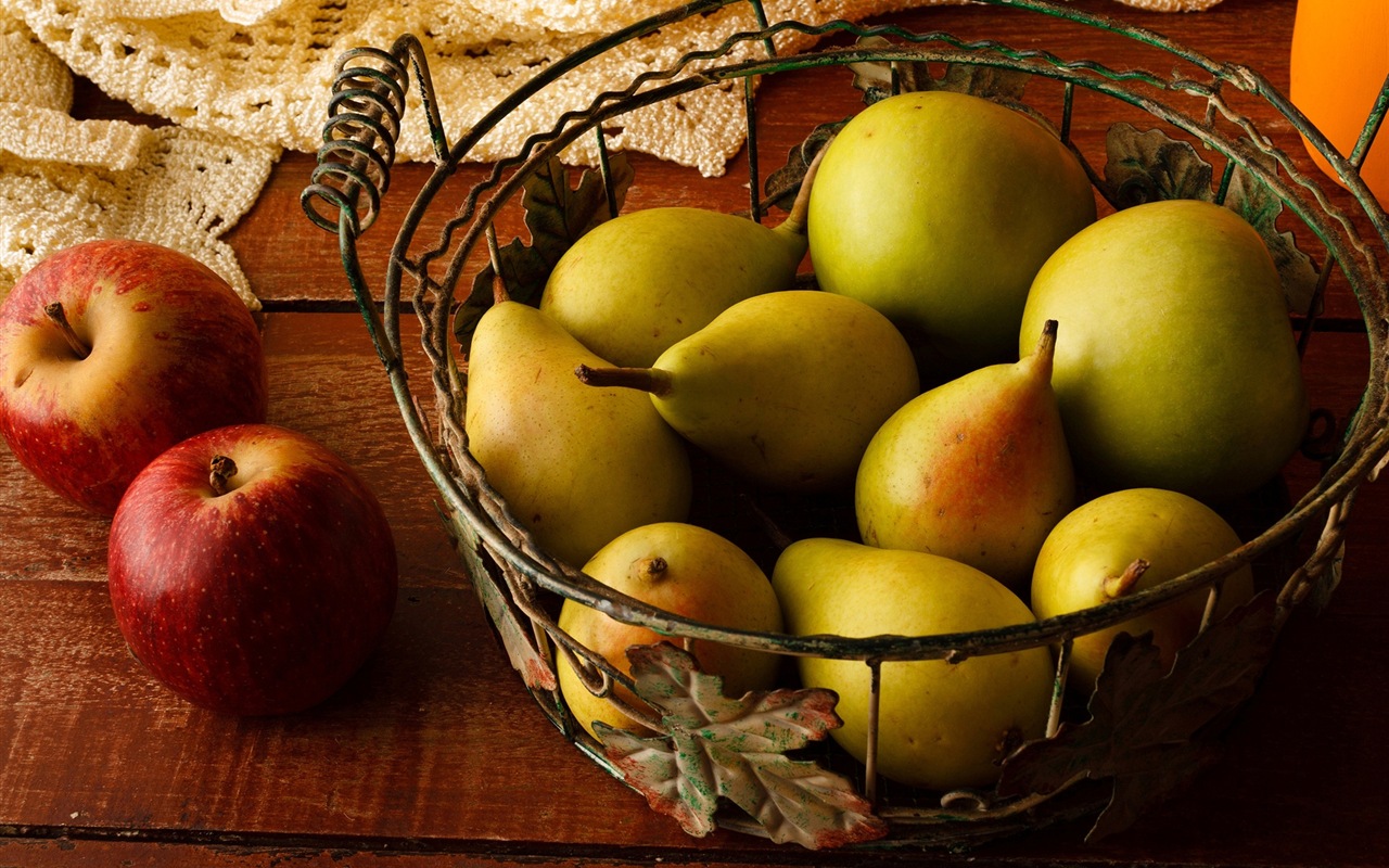 Suculenta fruta, peras fondos de pantalla de alta definición en primer plano #19 - 1280x800