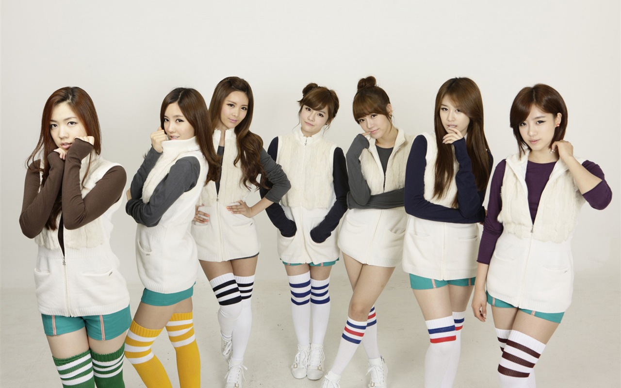 Grupo de música de T-ara, chicas coreana HD wallpaper #4 - 1280x800
