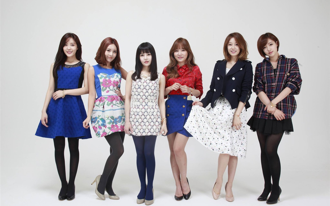 T-ARA 音乐组合，韩国女孩高清壁纸5 - 1280x800