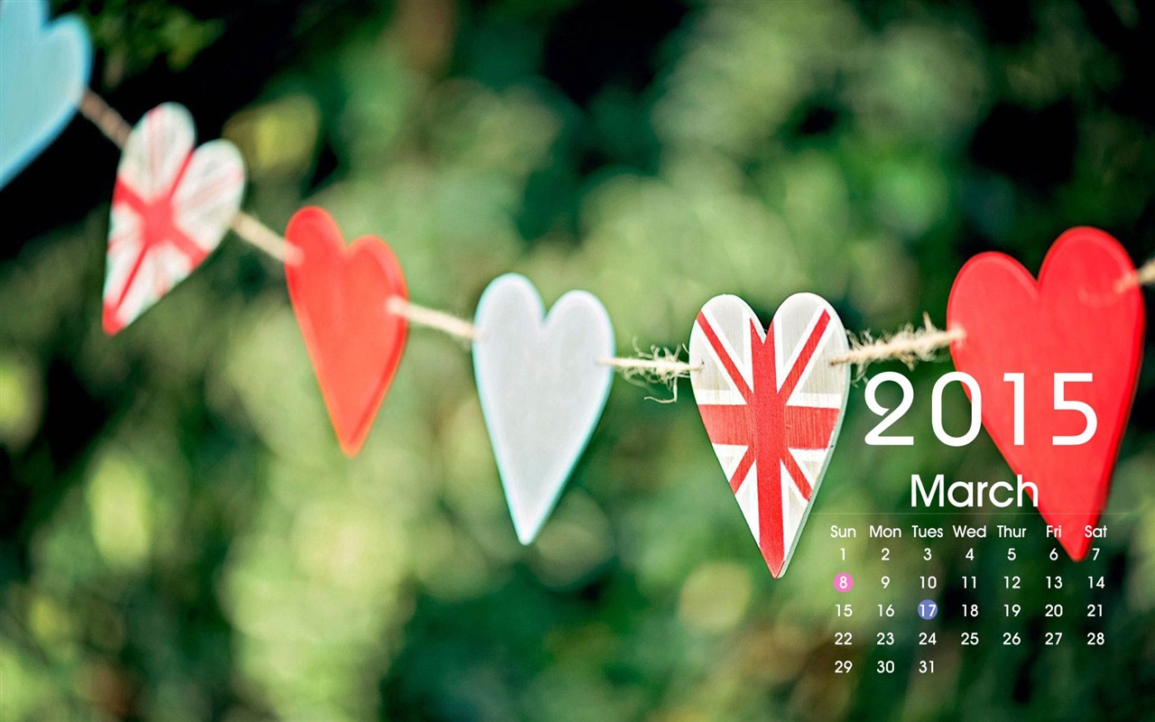 Calendar 2015 HD wallpapers #21 - 1280x800