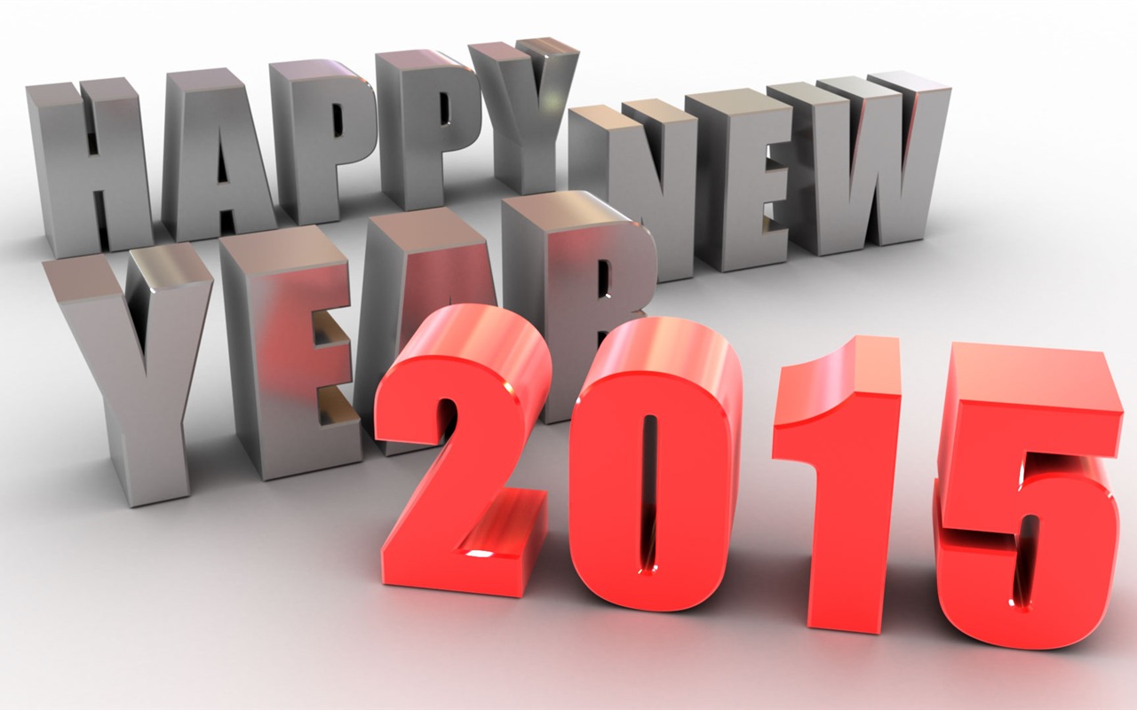 2015 New Year theme HD wallpapers (2) #2 - 1280x800