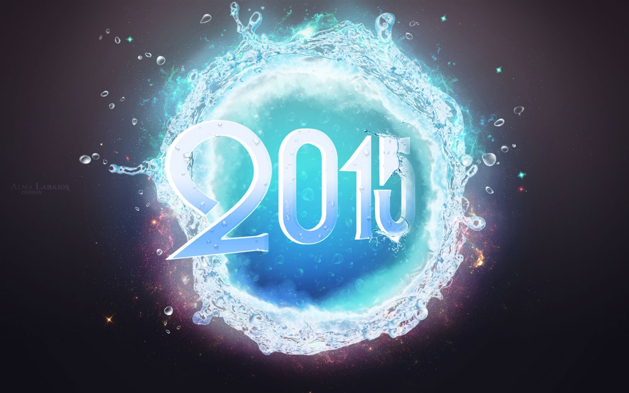 2015 New Year theme HD wallpapers (2) #3 - 1280x800