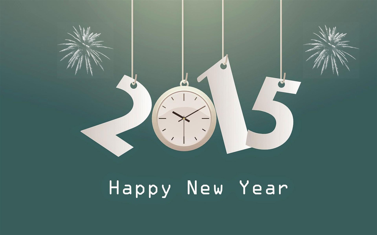 2015 Nový rok téma HD Tapety na plochu (2) #9 - 1280x800