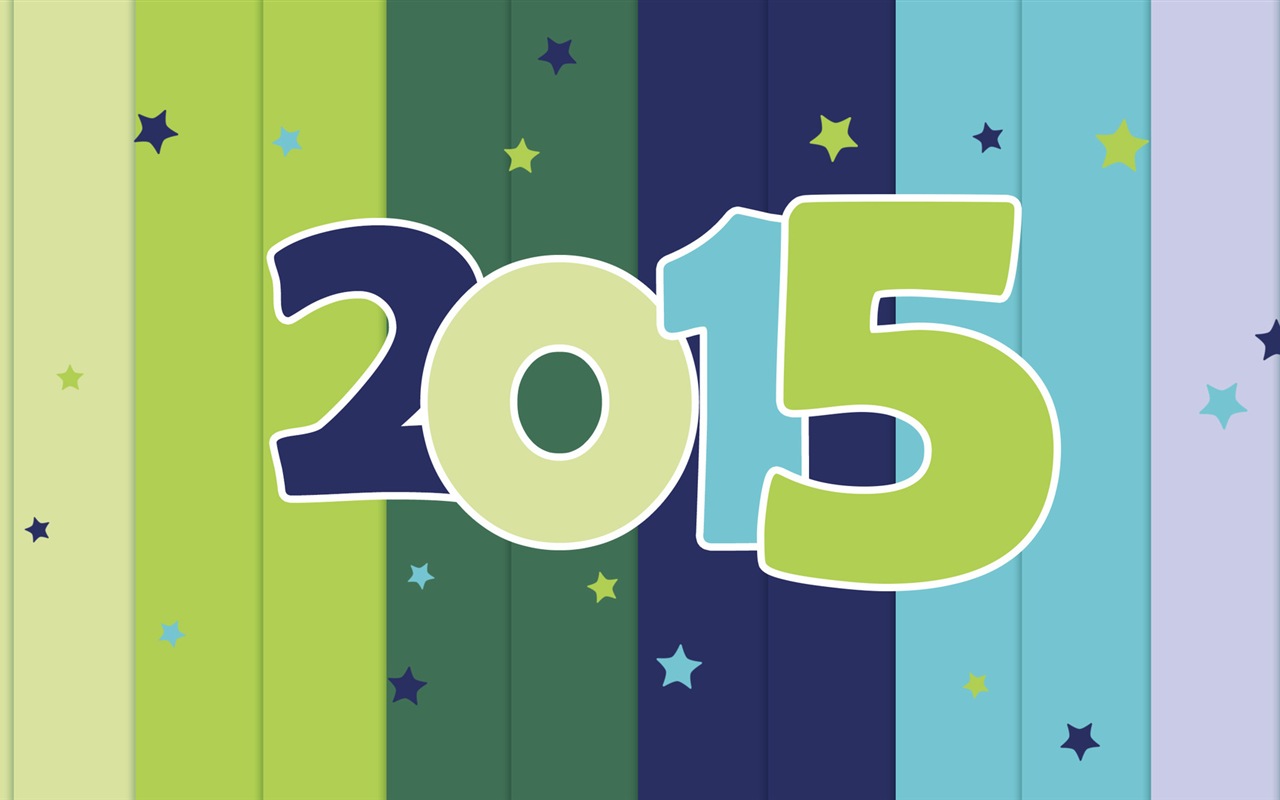 2015 새해 테마의 HD 배경 화면 (2) #11 - 1280x800