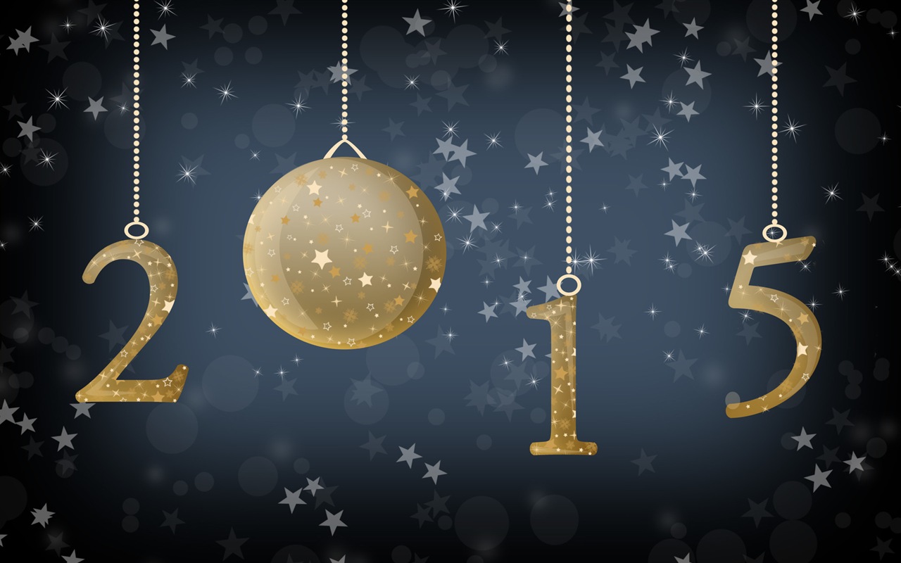2015 New Year theme HD wallpapers (2) #13 - 1280x800