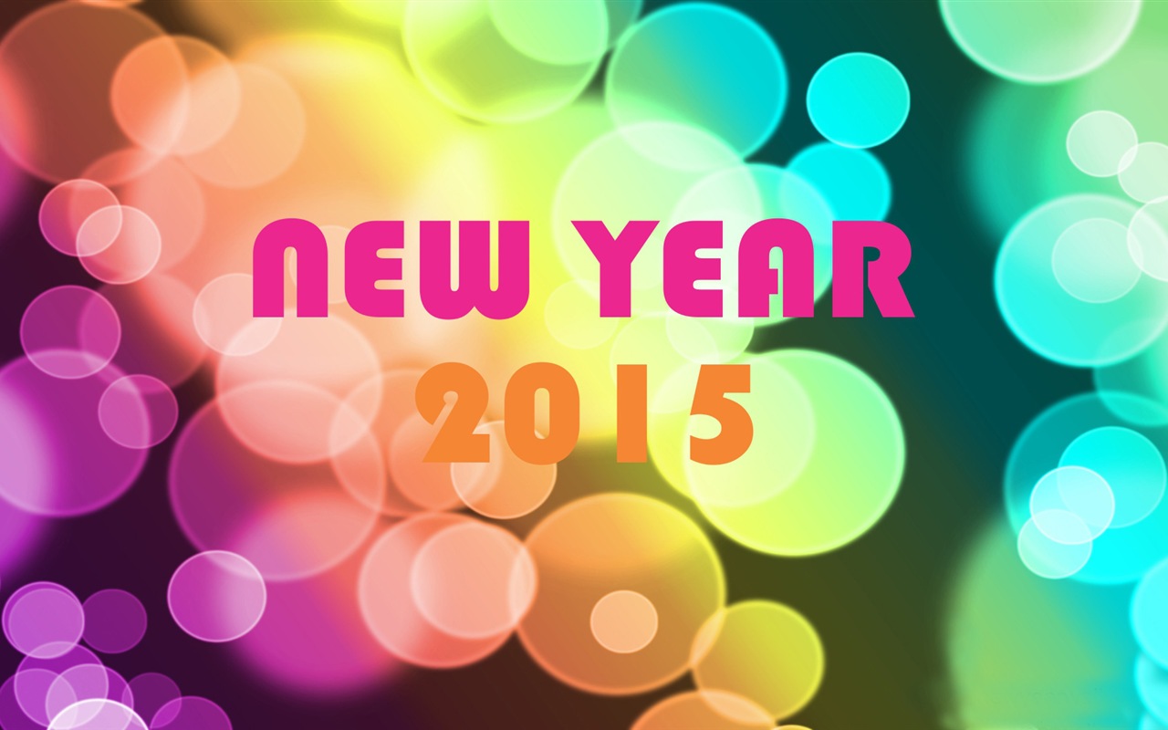 2015 año nuevo fondos de pantalla HD tema (2) #18 - 1280x800