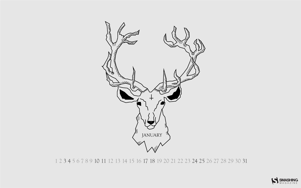 January 2015 calendar wallpaper (2) #14 - 1280x800