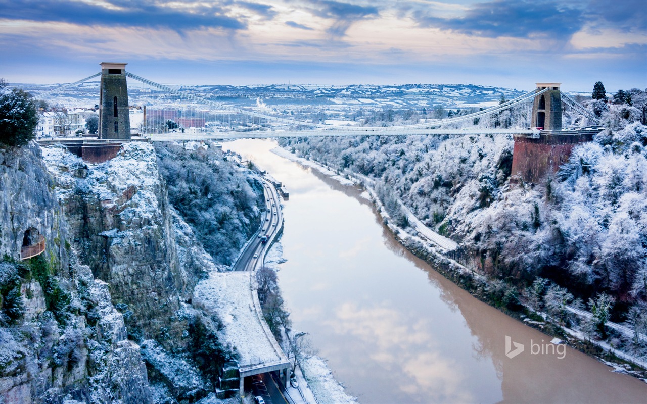 Décembre 2014 fonds d'écran HD Bing #24 - 1280x800