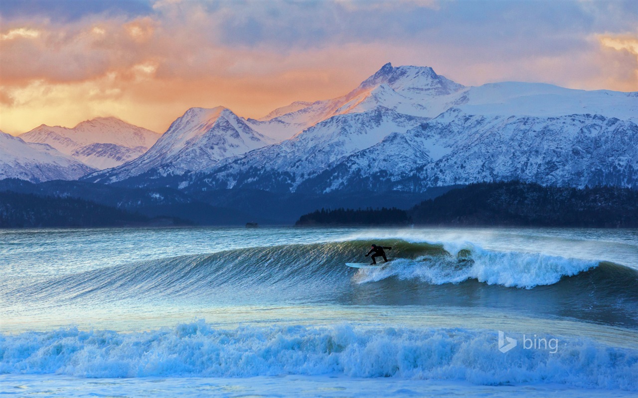 Décembre 2014 fonds d'écran HD Bing #26 - 1280x800