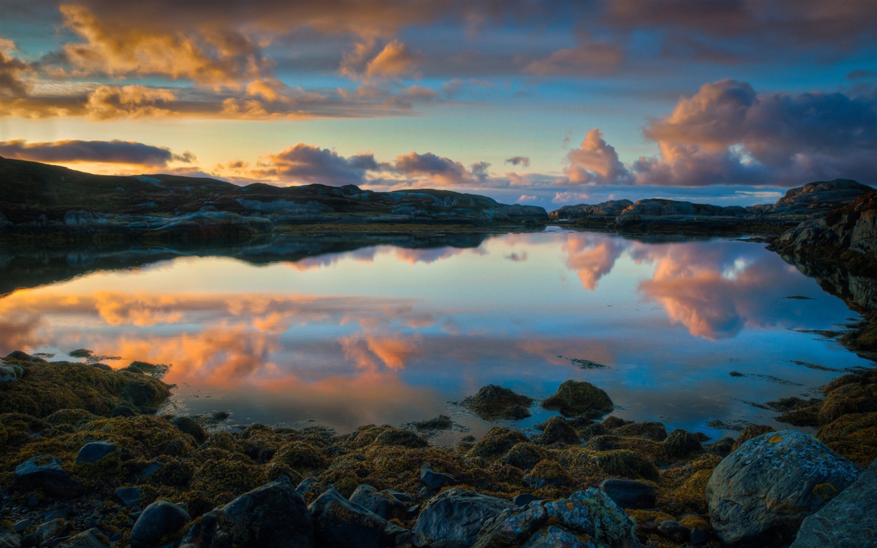 Wallpapers hermosas nórdicos HD paisajes naturales #2 - 1280x800