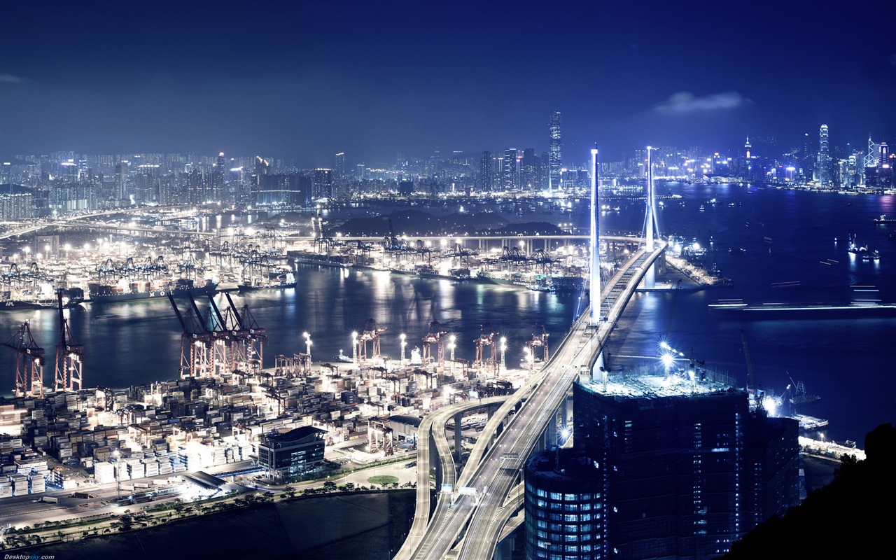 美麗的香港 城市景觀 高清壁紙 #3 - 1280x800