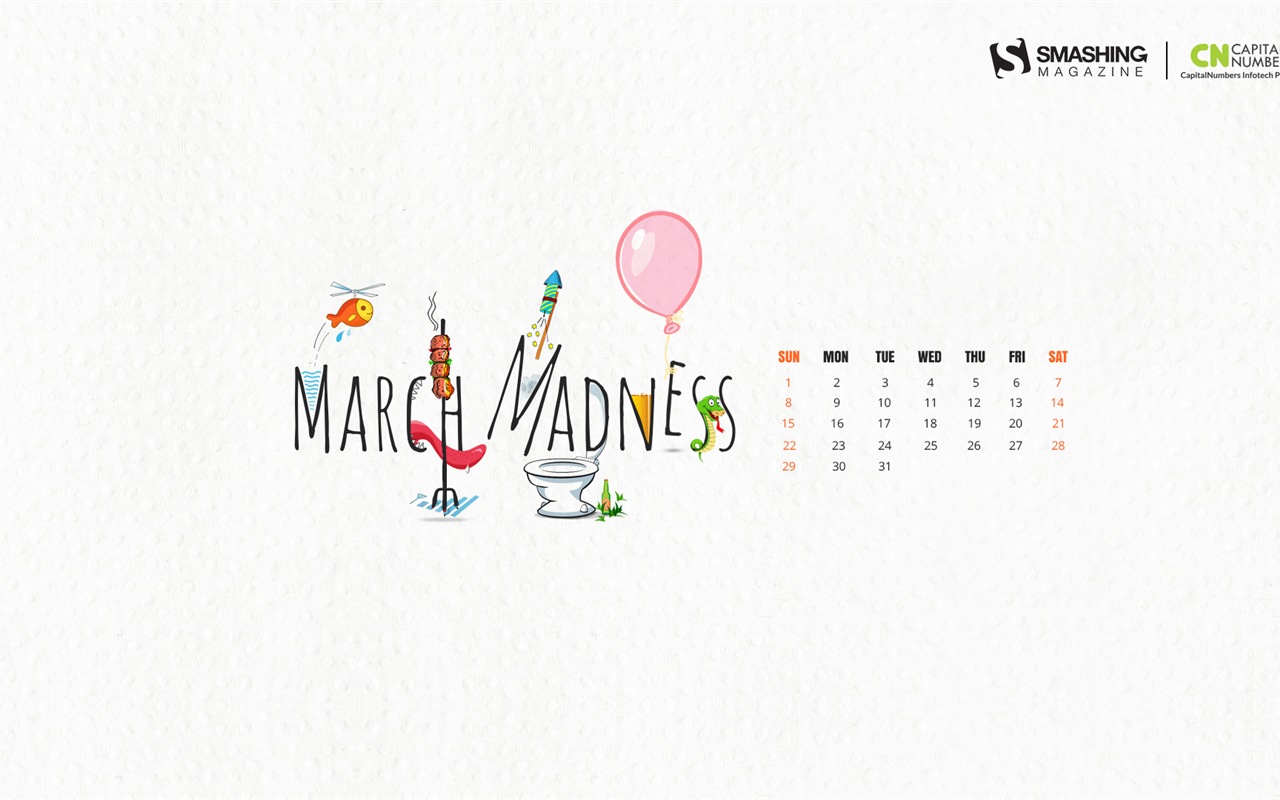 March 2015 Calendar wallpaper (2) #13 - 1280x800