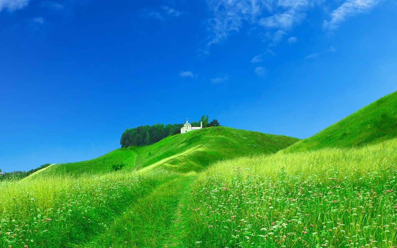 Krásné barvy, přírodní scenérie HD tapety na plochu #2 - 1280x800