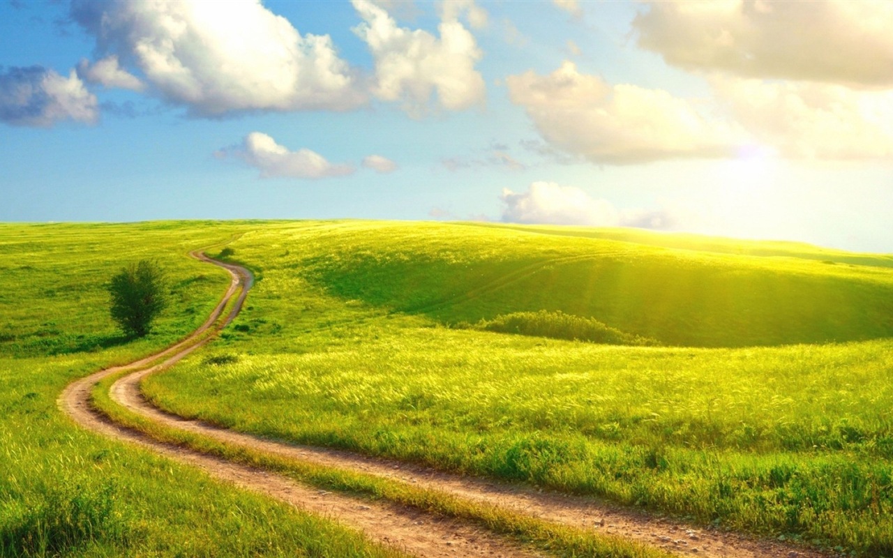 迷人的色彩，自然風景 高清壁紙 #3 - 1280x800