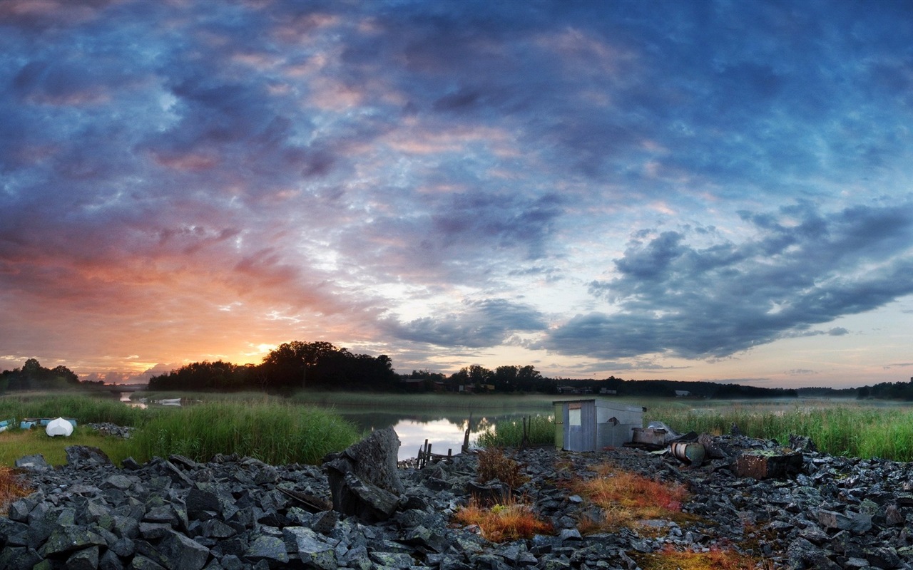 Krásné barvy, přírodní scenérie HD tapety na plochu #14 - 1280x800