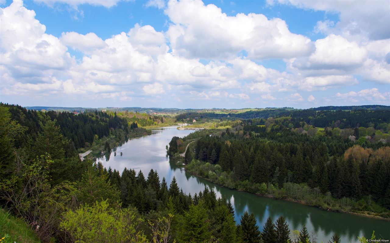 Venkovská krajina, Windows 8 HD tapety na plochu #6 - 1280x800