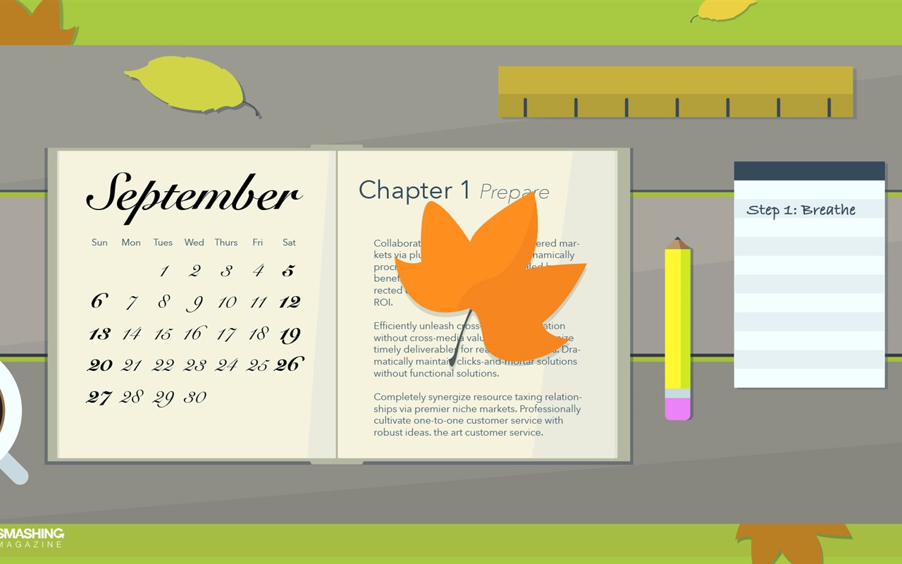 September 2015 calendar wallpaper (2) #18 - 1280x800