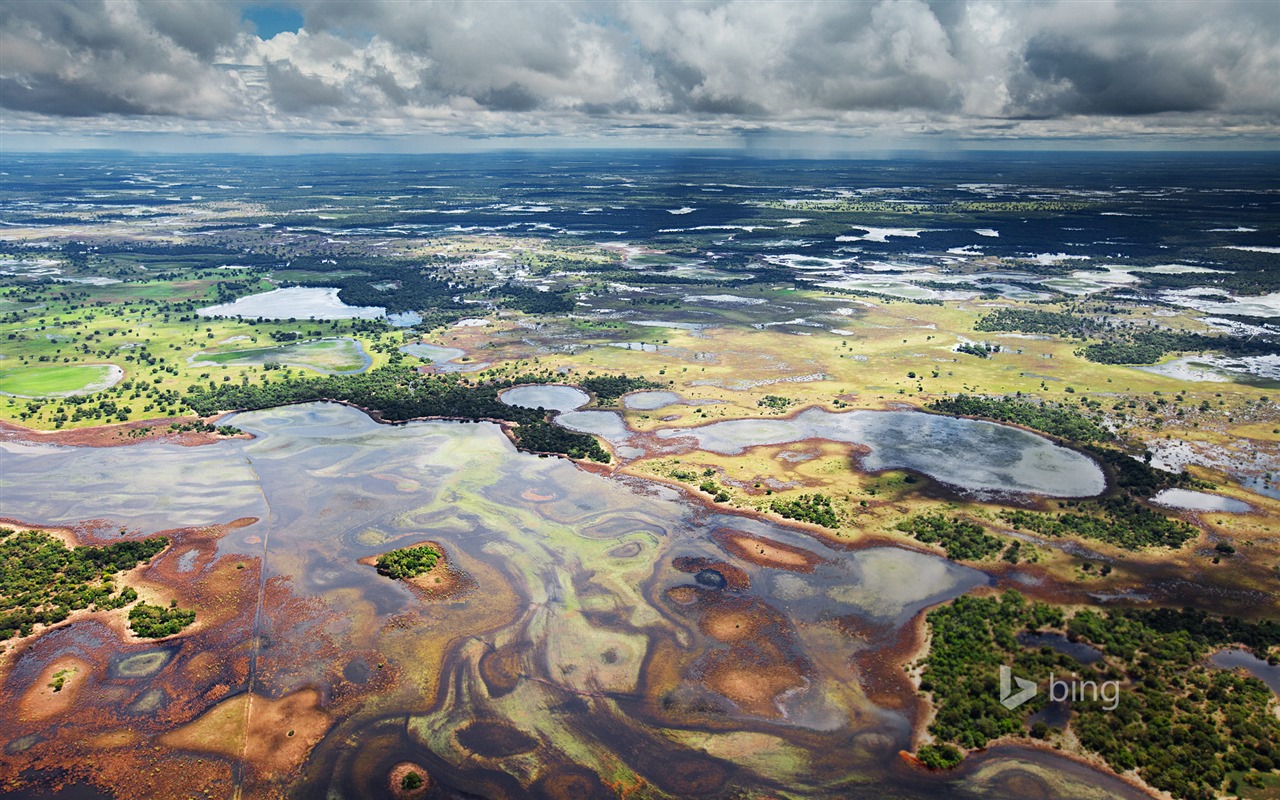 Dubna 2015 Bing HD tapety na plochu #11 - 1280x800