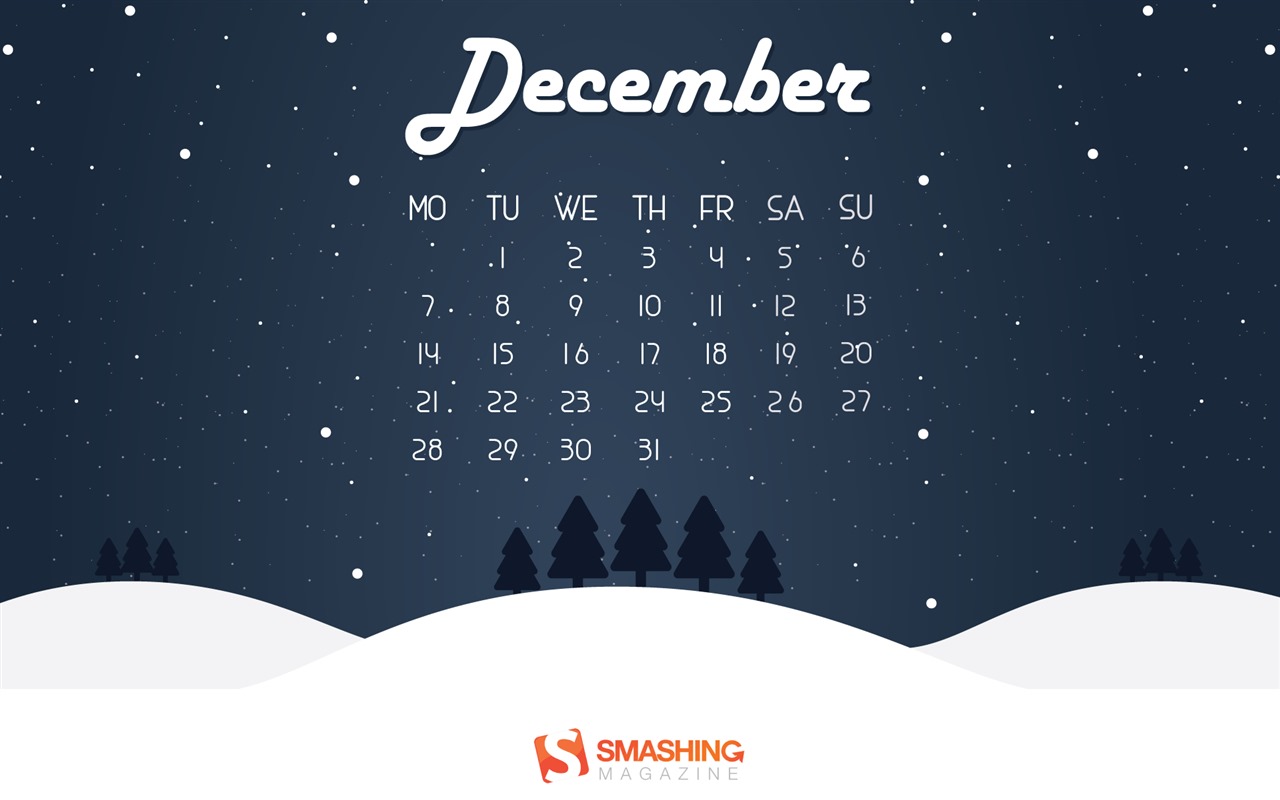 Dezember 2015 Kalender Wallpaper (2) #7 - 1280x800