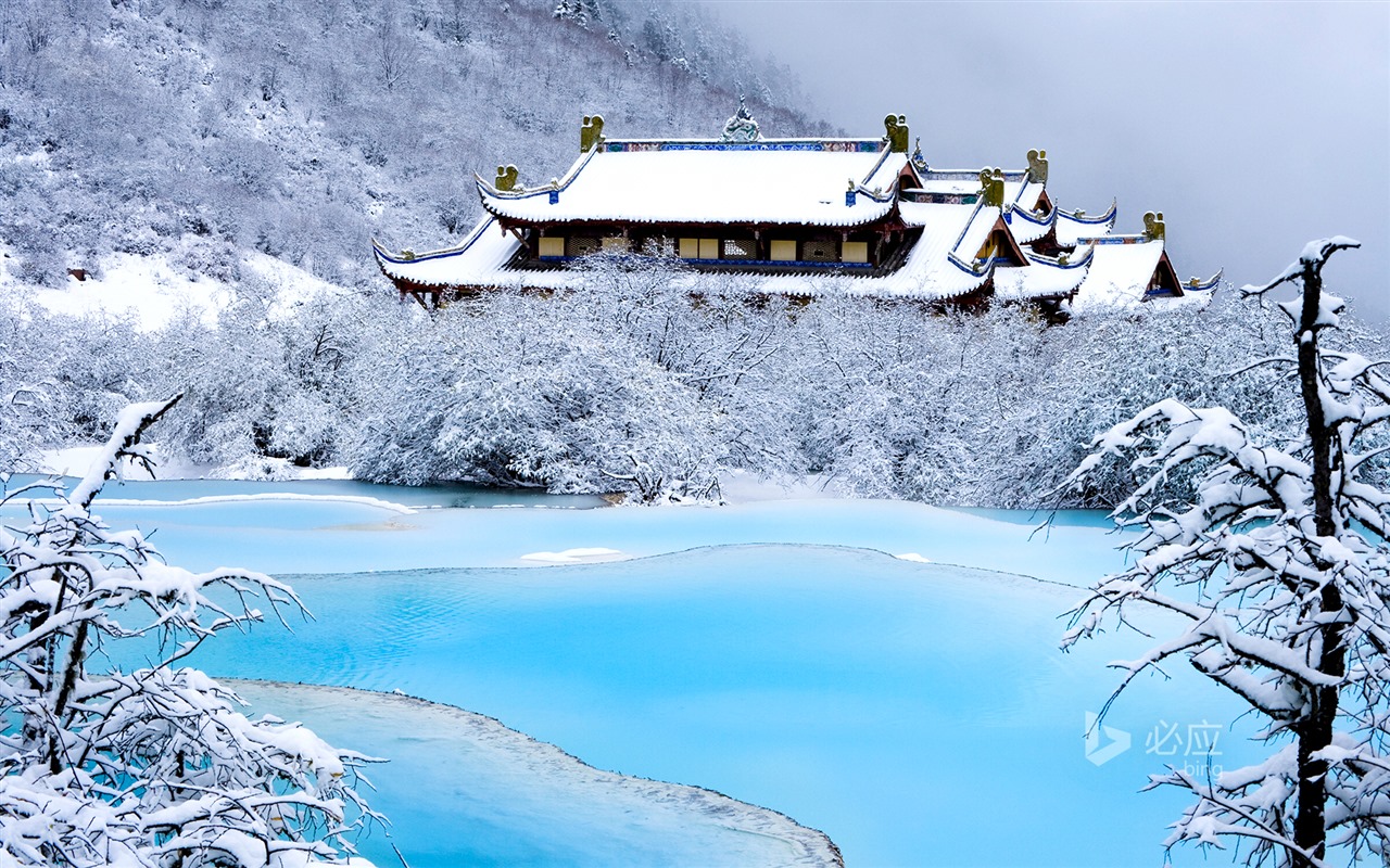 Ledna 2016 Bing téma HD tapety na plochu #32 - 1280x800