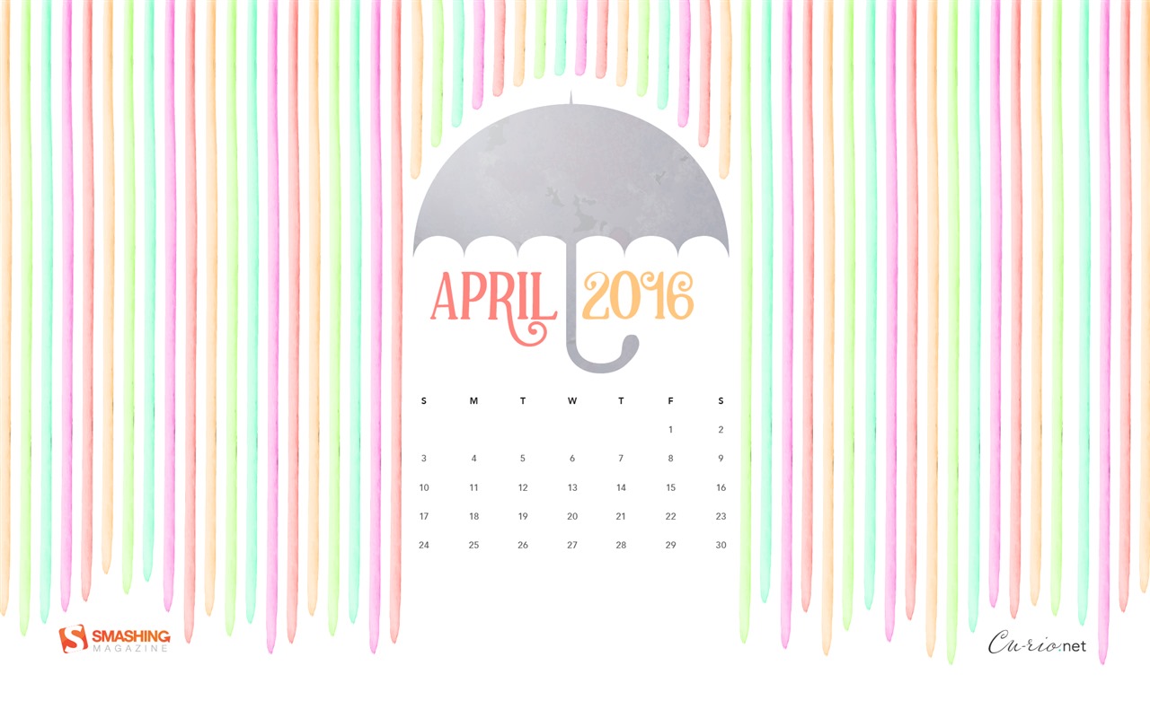 April 2016 calendar wallpaper (2) #20 - 1280x800