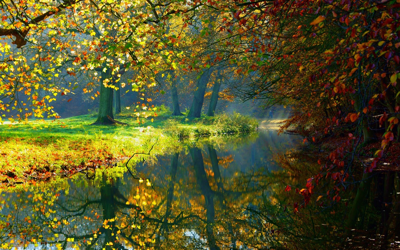 Humanidades y los fondos de pantalla de ordenador de paisajes naturales #5 - 1280x800