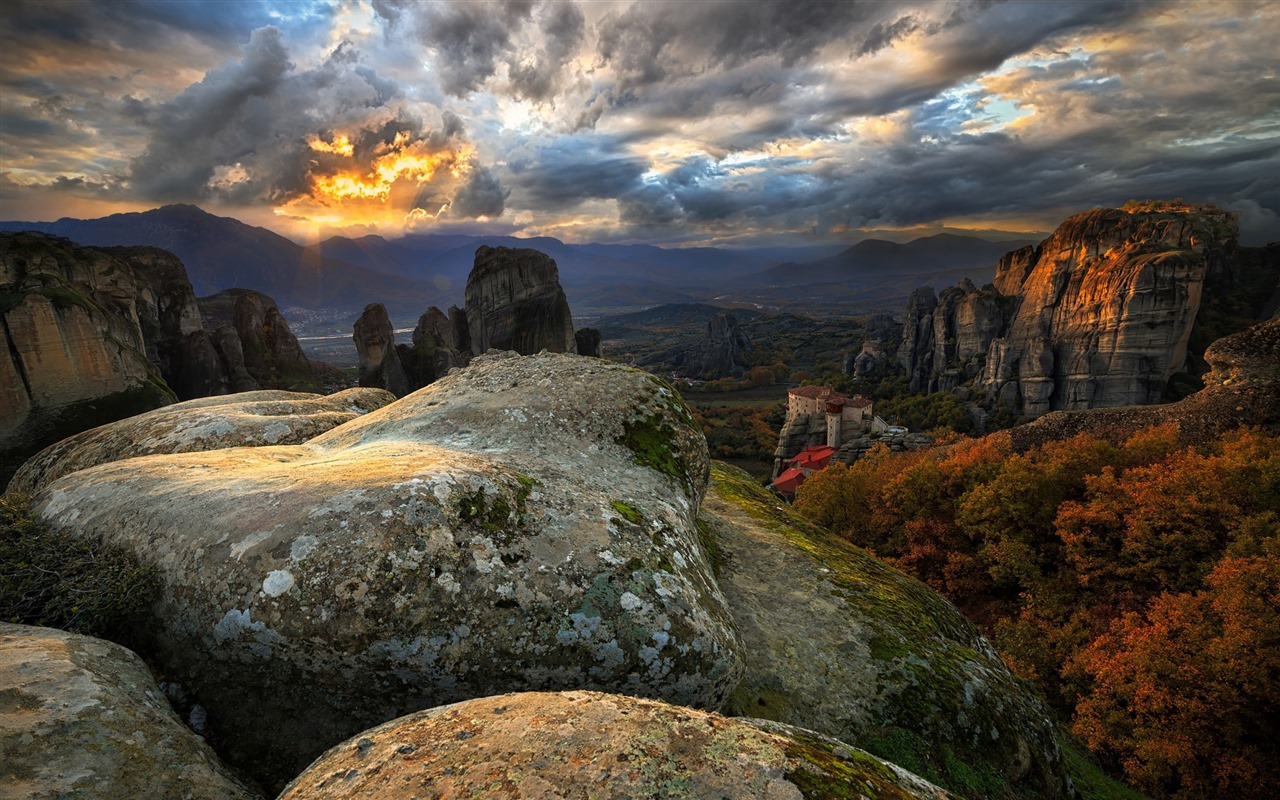 Humanidades y los fondos de pantalla de ordenador de paisajes naturales #15 - 1280x800