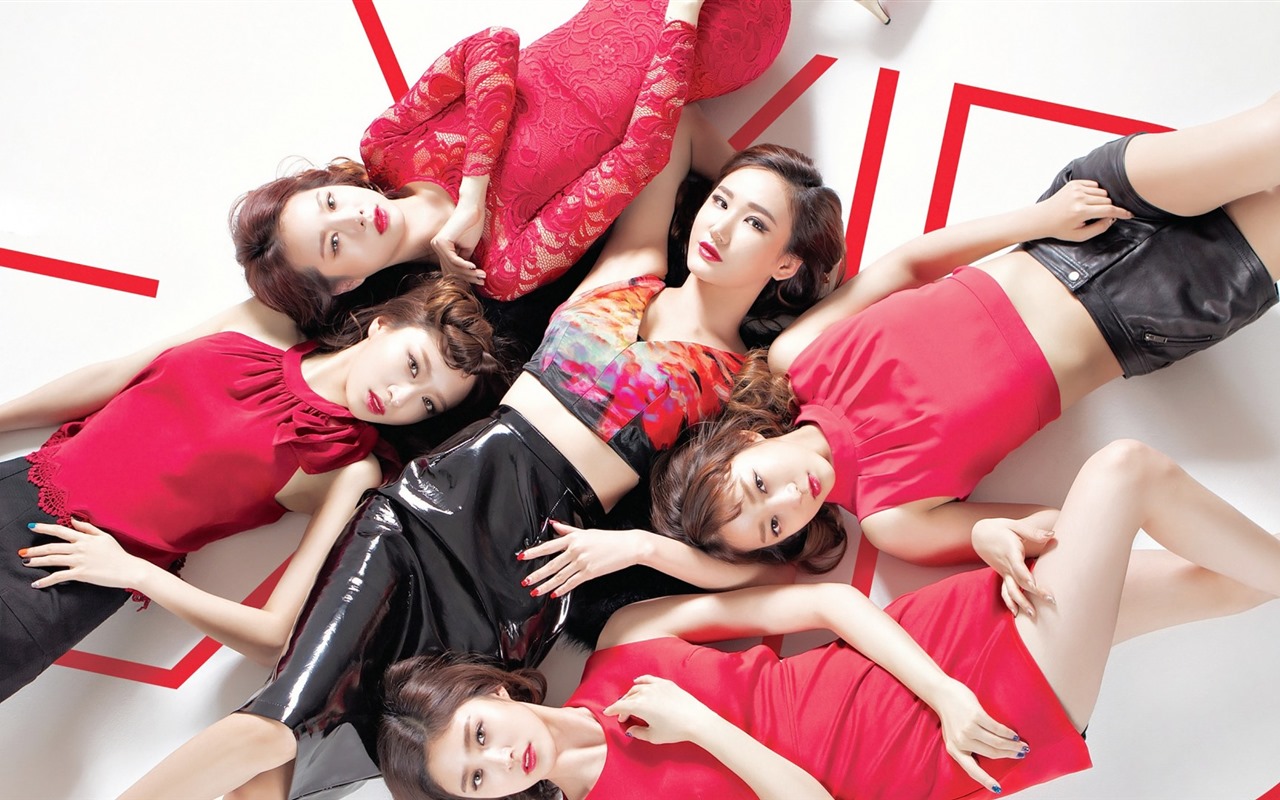 fondos de pantalla ExID grupo muchachas de la música coreana HD #1 - 1280x800