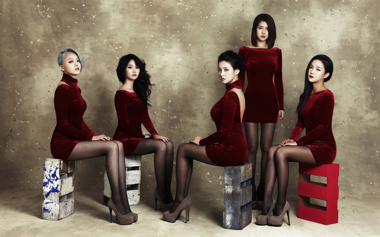 Spica Korejky hudební idol kombinační tapety HD #9 - 1280x800