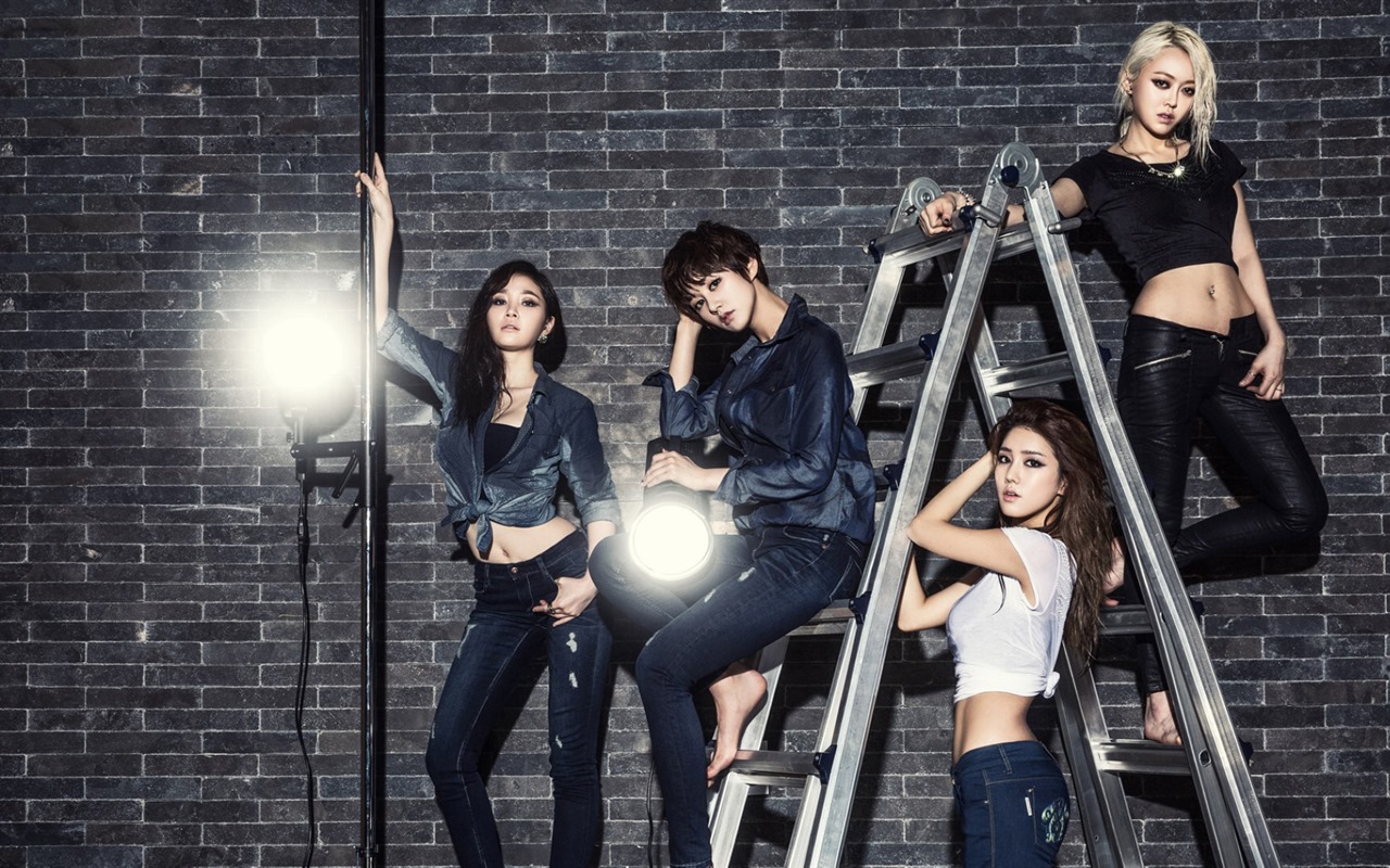 Spica Korejky hudební idol kombinační tapety HD #13 - 1280x800